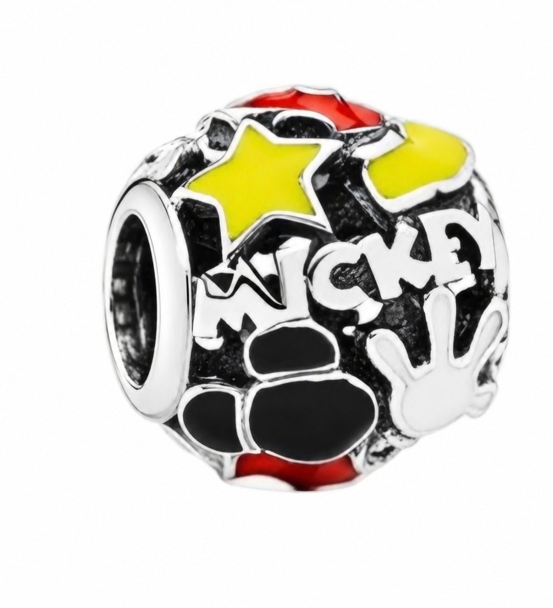 Sterling Silver Mickey Mania Charm - Enchanting Charms