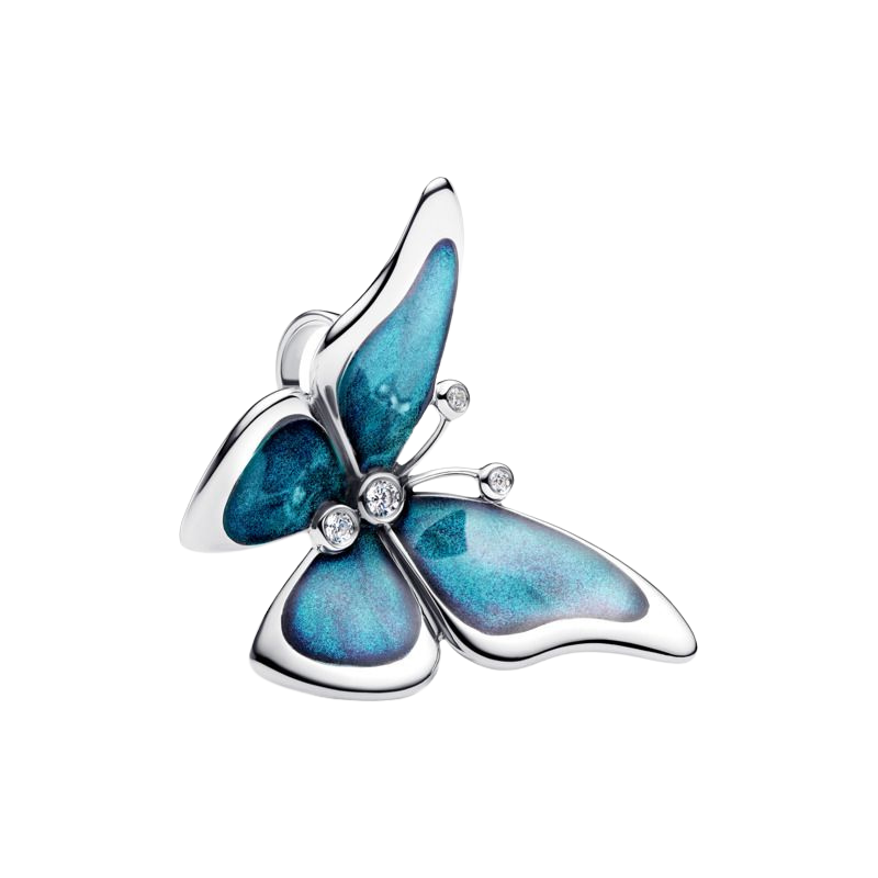Sterling Silver Oversized Butterfly Charm