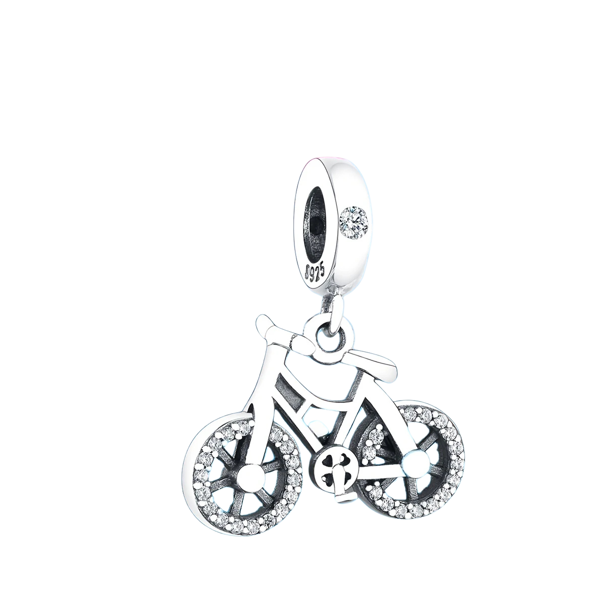 Sterling Silver Bicycle Charm