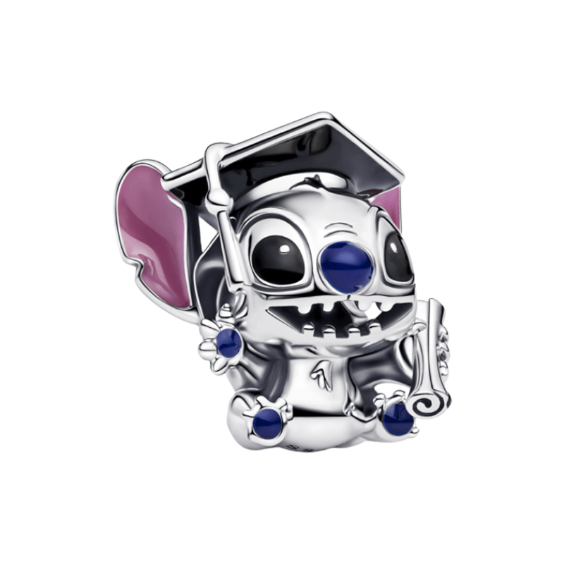 Sterling Silver 2025 Graduation Stitch Charm - Enchanting Charms
