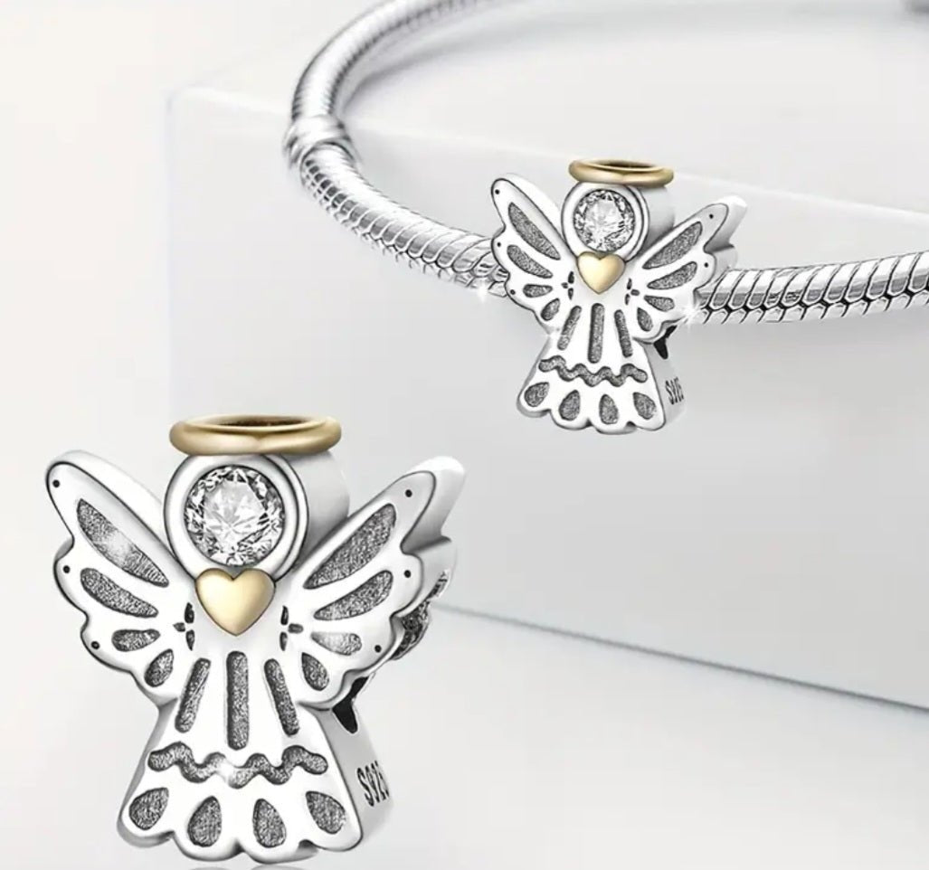 Sterling Silver Angel Charm - Enchanting Charms