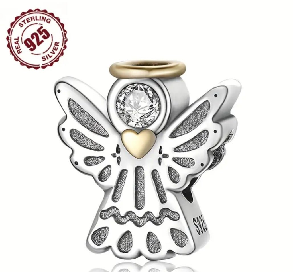 Sterling Silver Angel Charm - Enchanting Charms