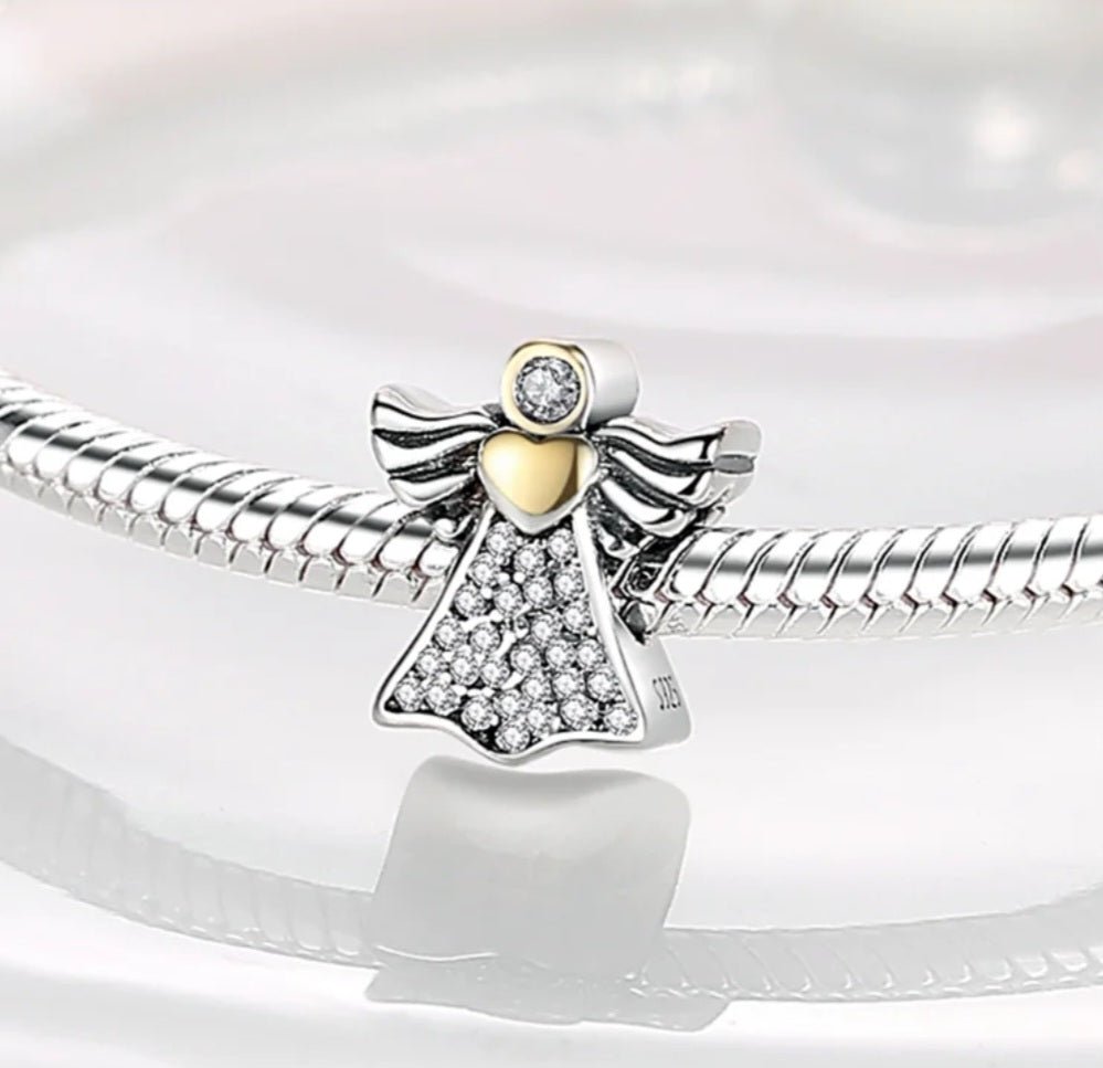 Sterling Silver Angel Charm - Enchanting Charms
