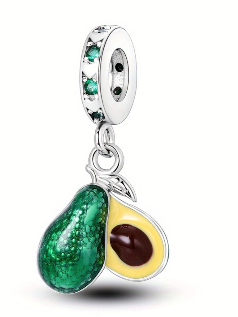 Sterling Silver Avocado 🥑 Charm - Enchanting Charms