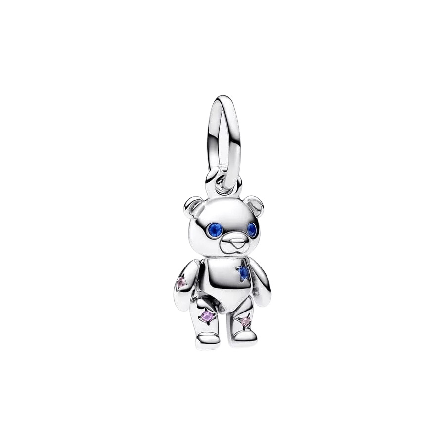 Sterling Silver Bear Charm - Enchanting Charms