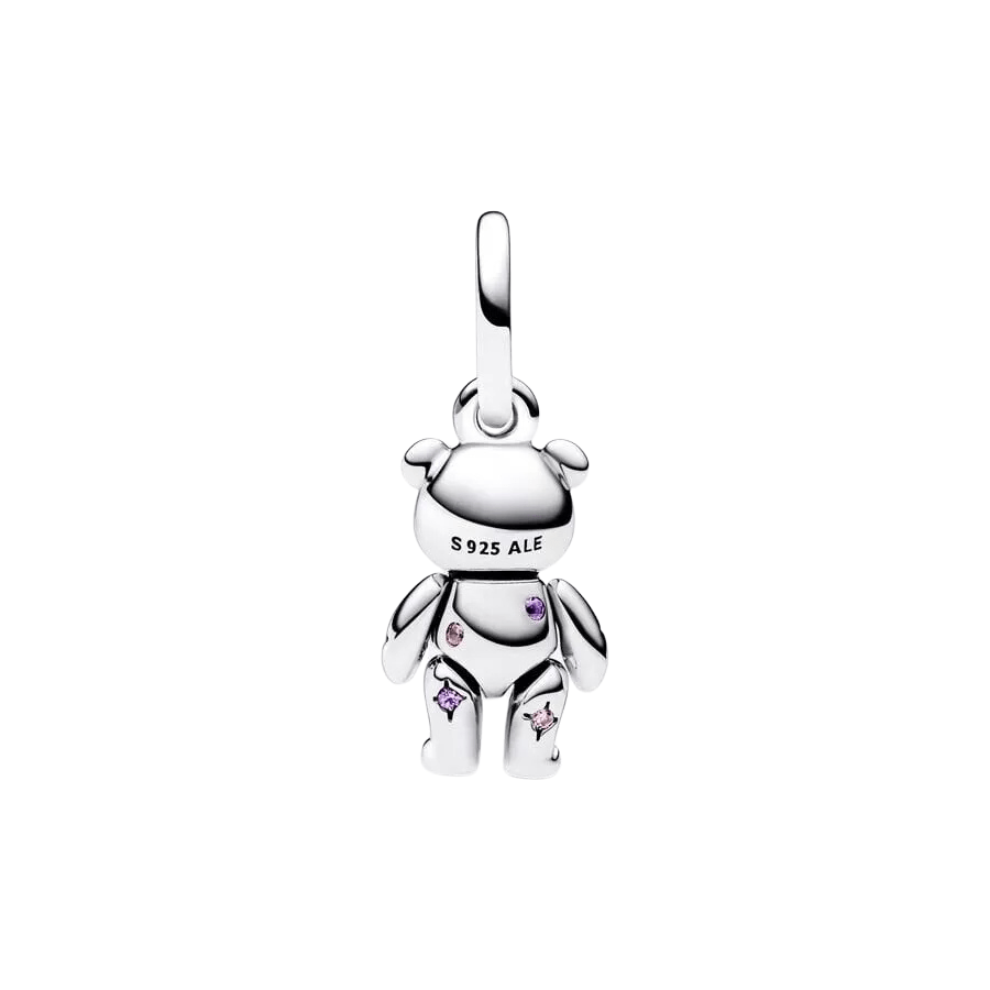 Sterling Silver Bear Charm - Enchanting Charms