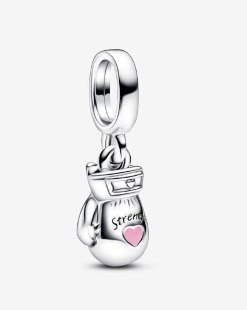 Sterling Silver Boxing Glove Charm - Enchanting Charms