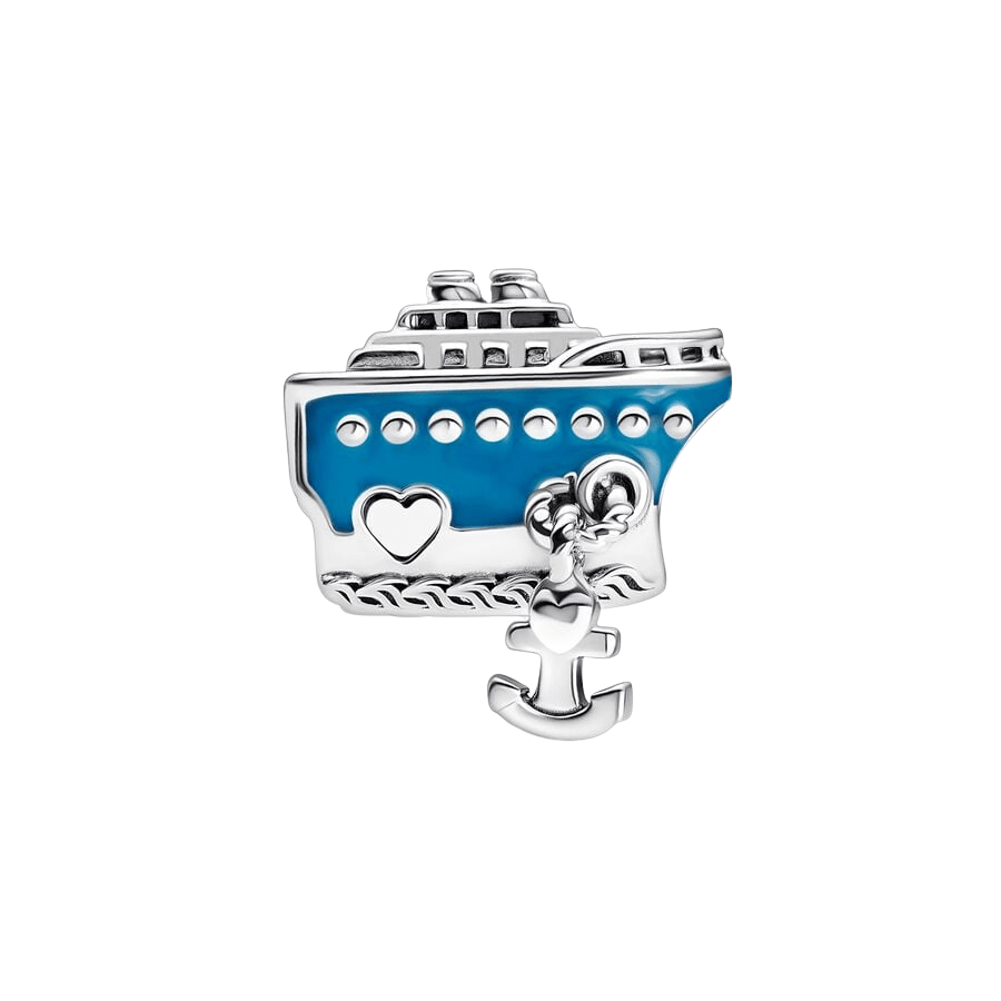 Sterling Silver Cruise Ship Charm - Enchanting Charms