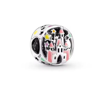 Sterling Silver Disney Castle Charm - Enchanting Charms