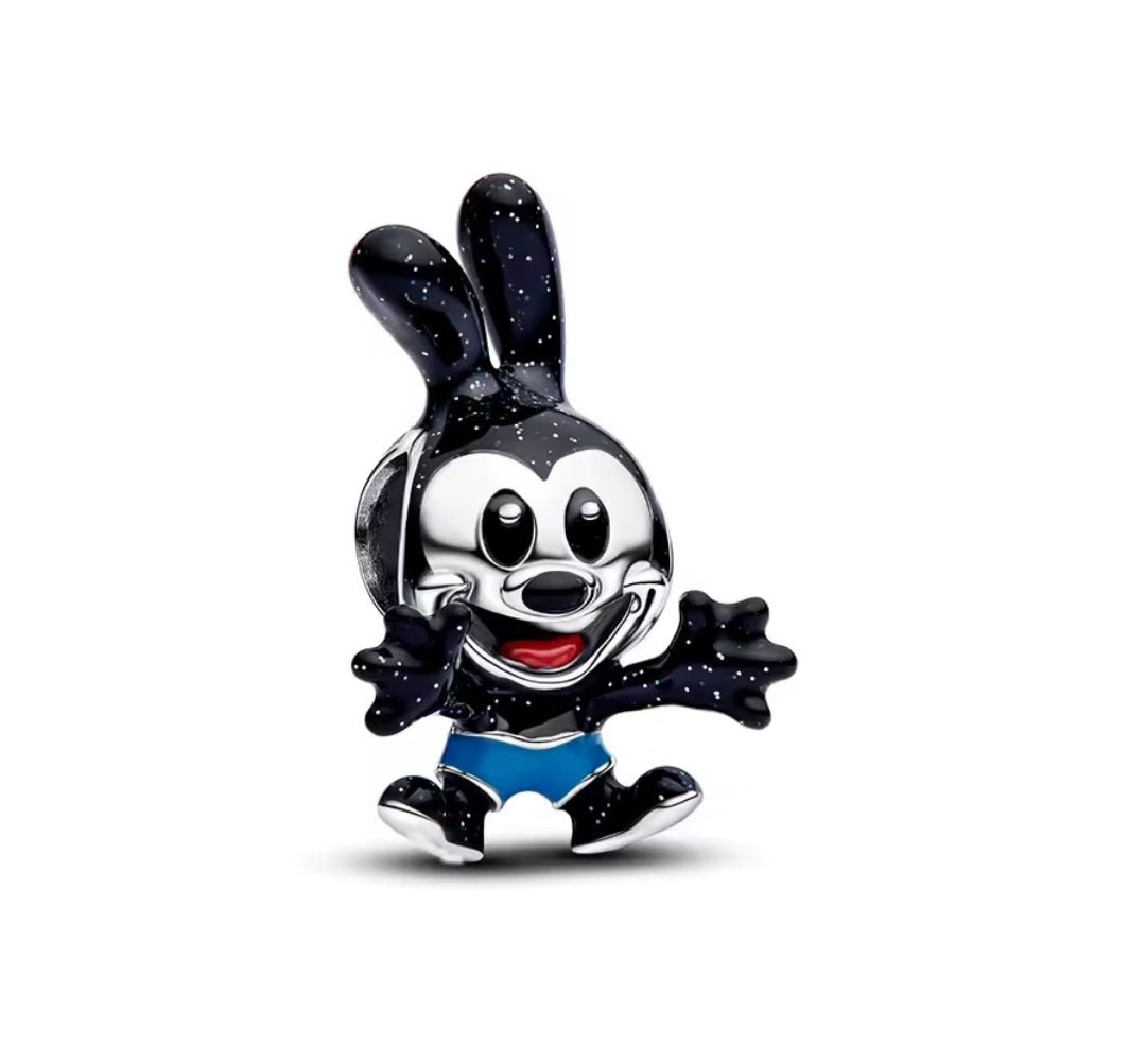 Sterling Silver Disney Oswald The Lucky Rabbit Charm - Enchanting Charms