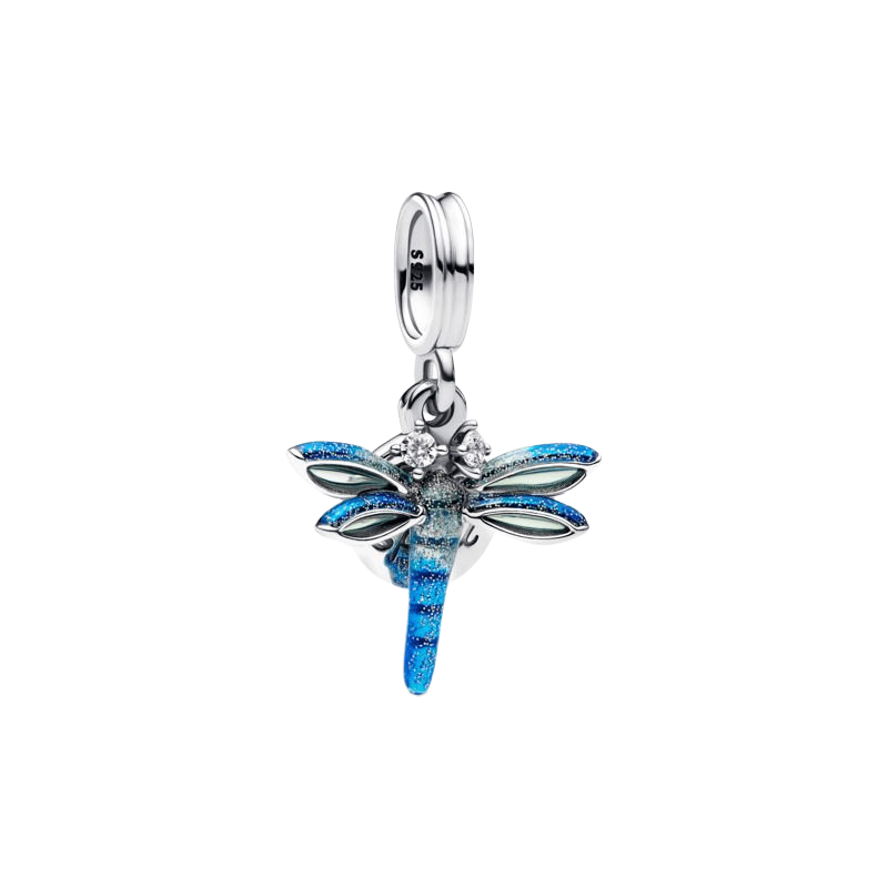 Sterling Silver Dragonfly Charm - Enchanting Charms