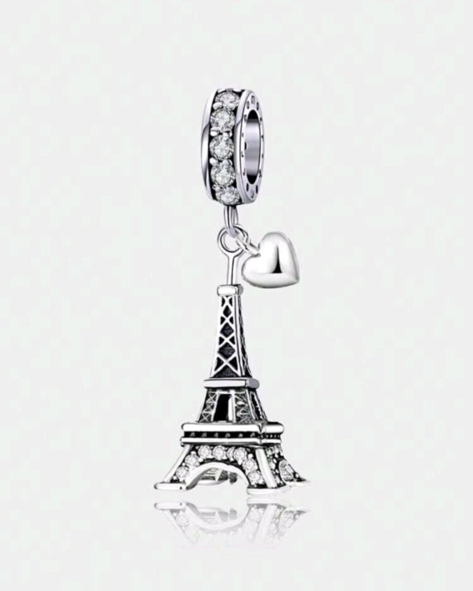 Sterling Silver Eiffel Tower Charm - Enchanting Charms