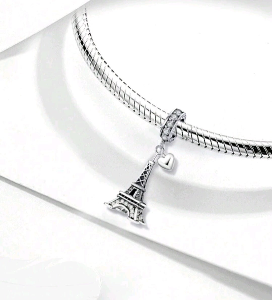 Sterling Silver Eiffel Tower Charm - Enchanting Charms