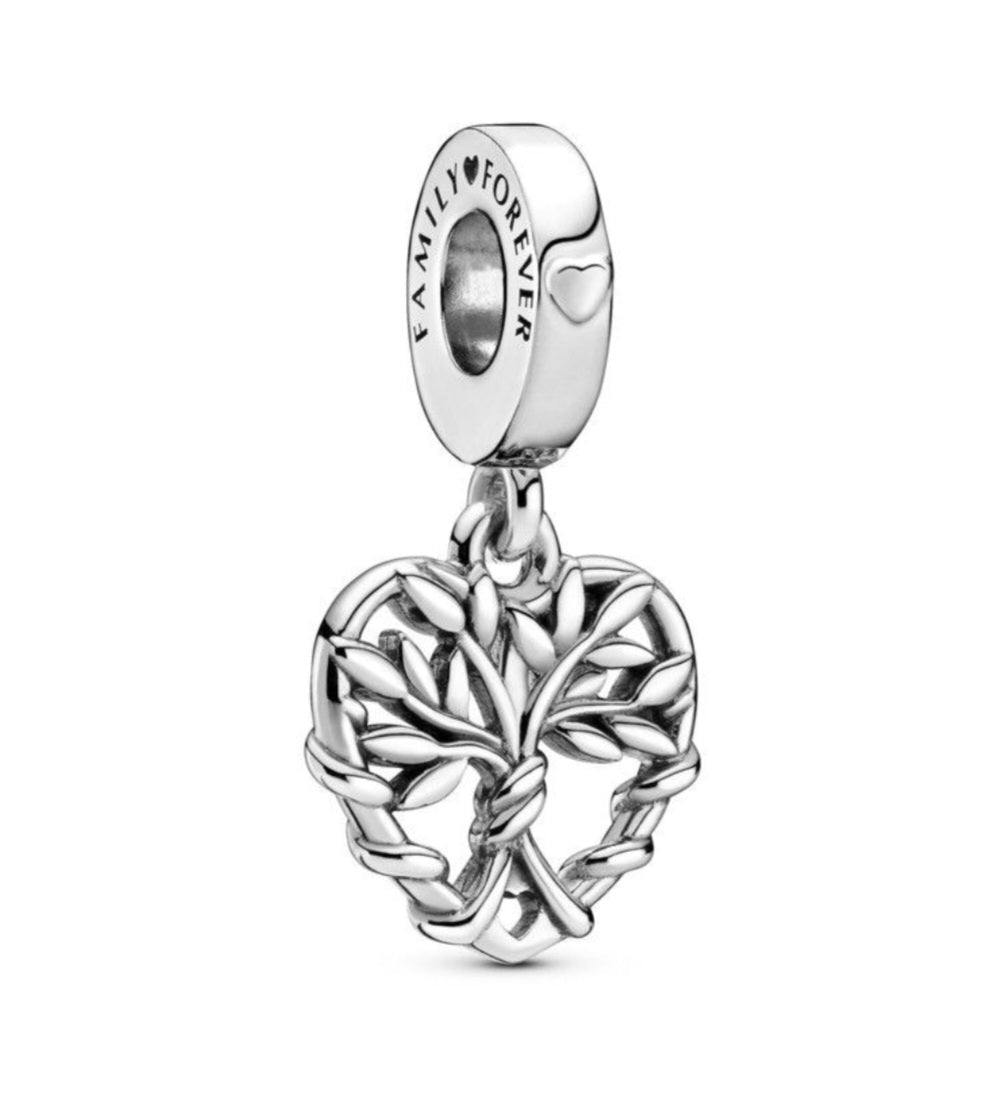 Sterling Silver Family Forever Charm - Enchanting Charms