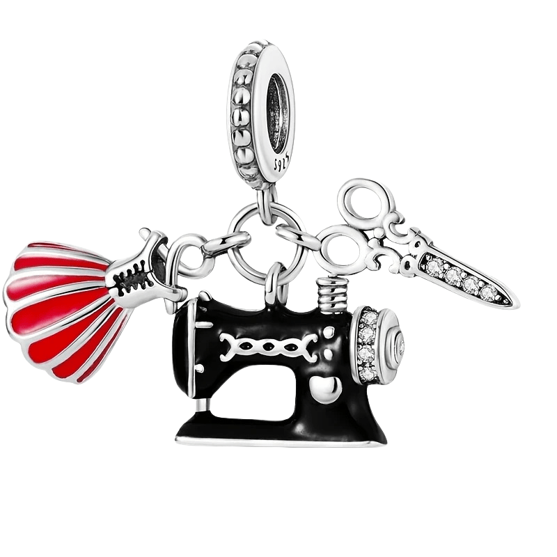 Sterling Silver Fashion Designer Charm - Enchanting Charms