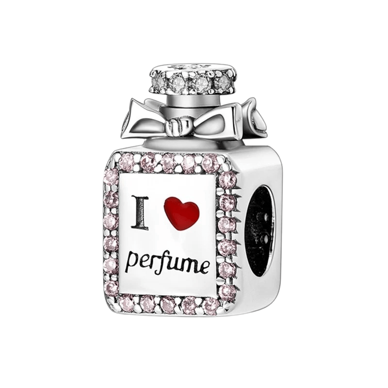 Sterling Silver I ❤️ Perfume Charm - Enchanting Charms