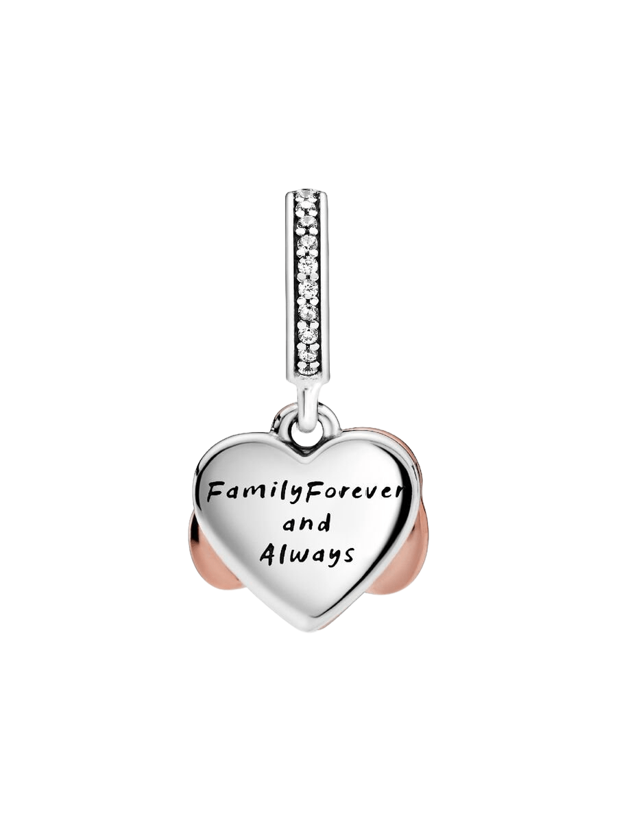 Sterling Silver Infinity Heart Charm - Enchanting Charms