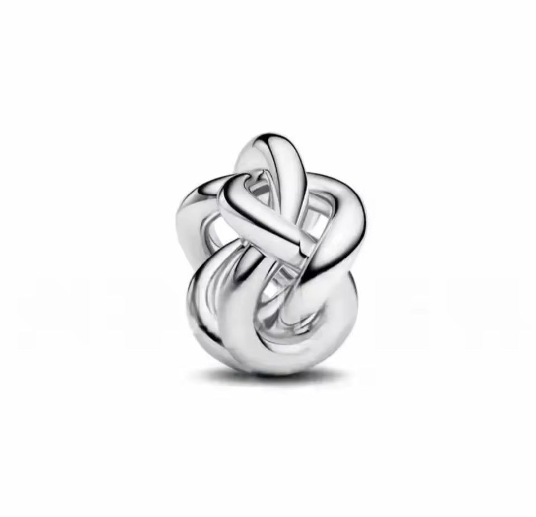 Sterling Silver Infinity Knot Charm - Enchanting Charms