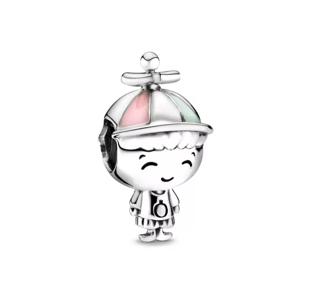 Sterling Silver Little Boy Charm - Enchanting Charms
