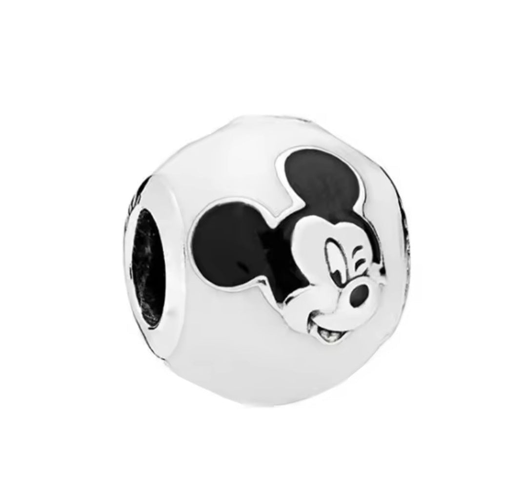 Sterling Silver Mickey Mouse Charm - Enchanting Charms