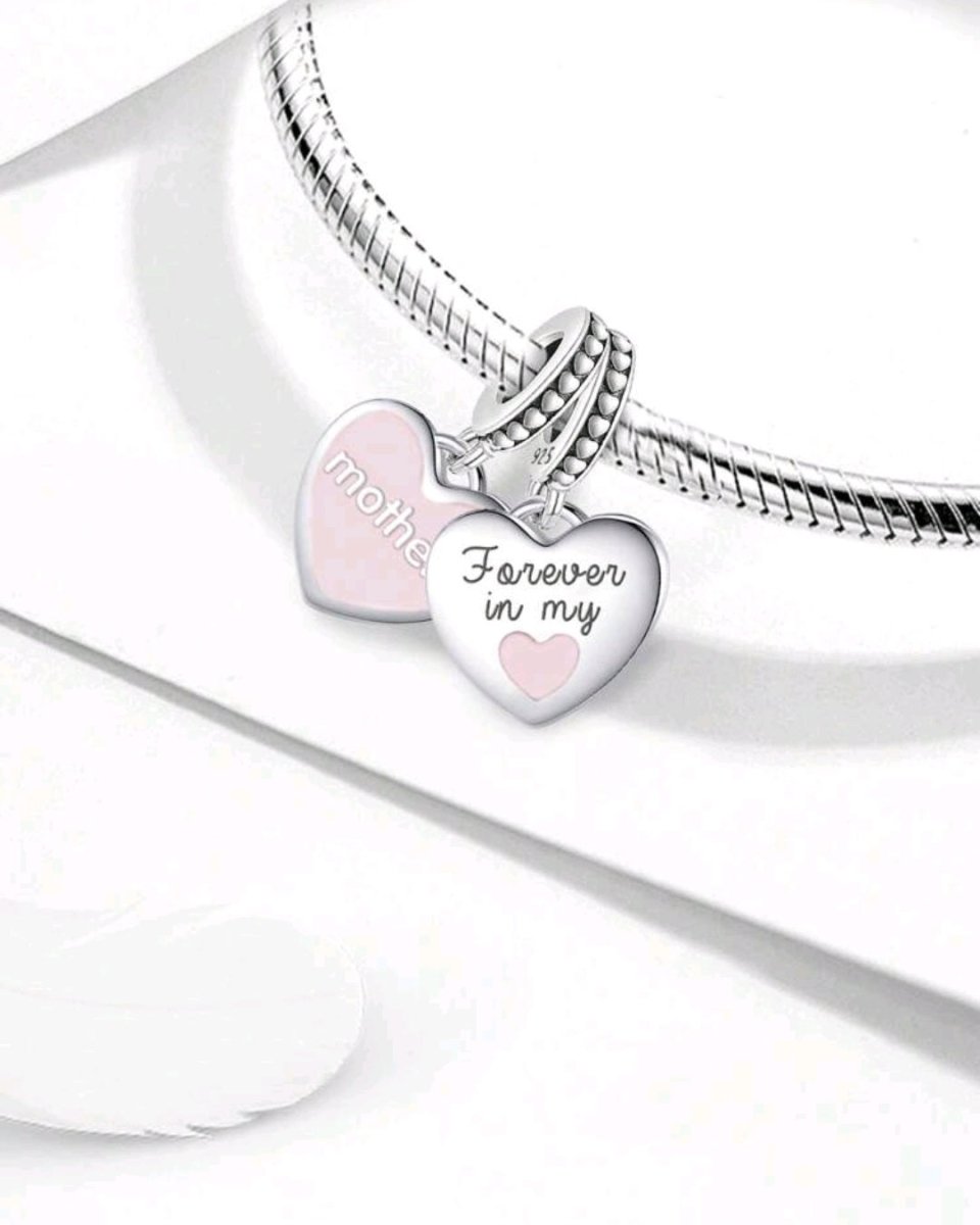Sterling Silver Mother &Daughter Splitable Charm - Enchanting Charms