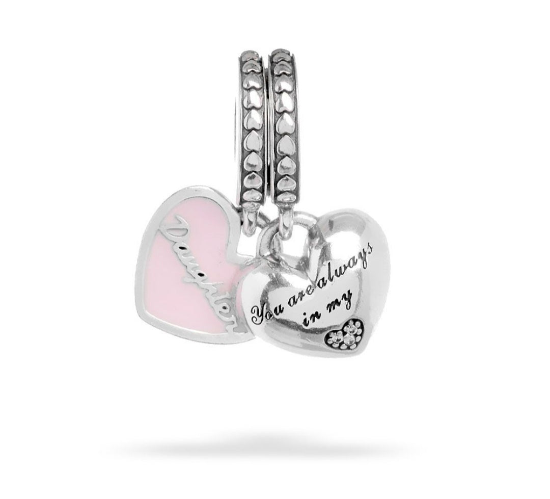 Sterling Silver Mother &Daughter Splitable Charm - Enchanting Charms