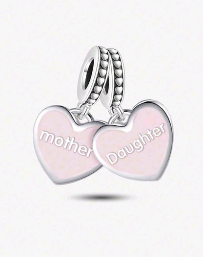Sterling Silver Mother &Daughter Splitable Charm - Enchanting Charms