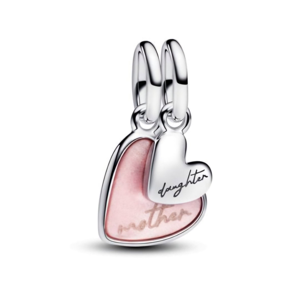 Sterling Silver Mother Daughter Splittable Charm - Enchanting Charms