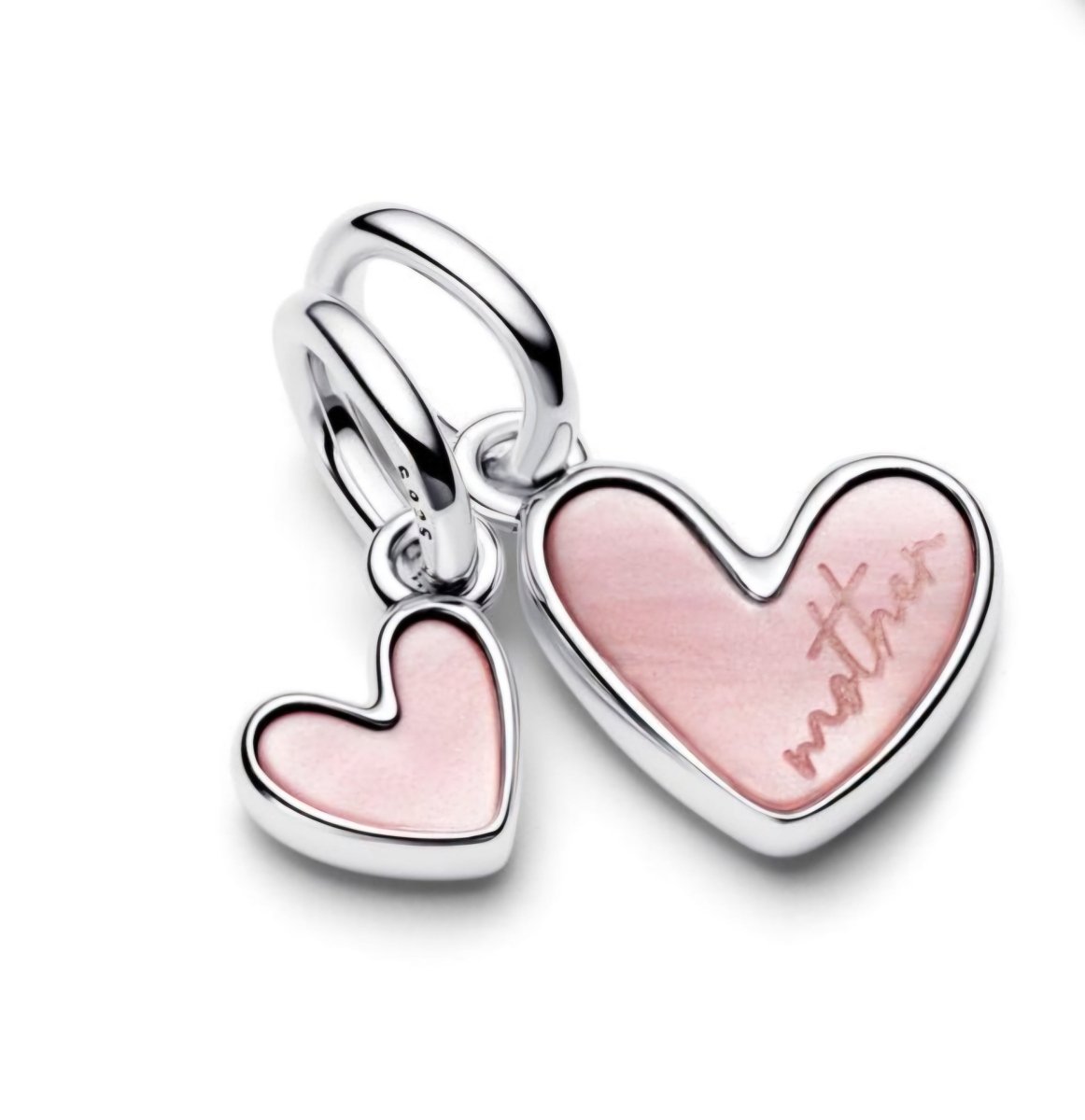 Sterling Silver Mother Daughter Splittable Charm - Enchanting Charms