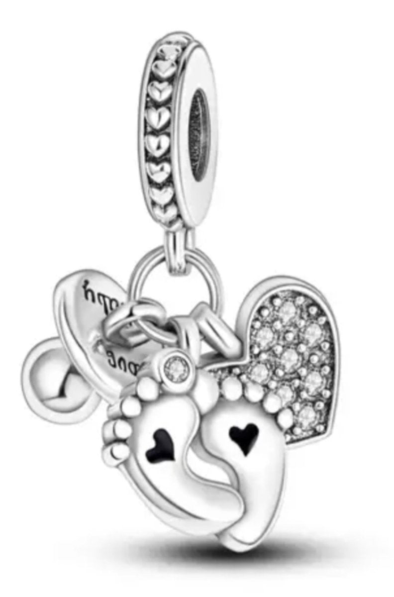 Sterling Silver My Little Baby Charm - Enchanting Charms