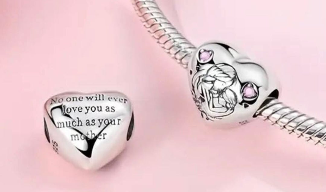 Sterling Silver No One Will Ever Love You Like Your Mother Charm - Enchanting Charms