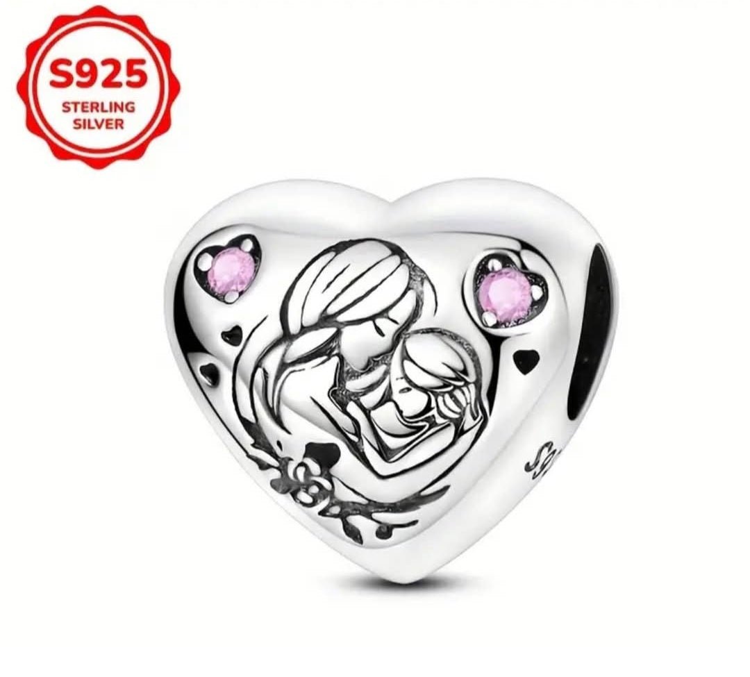 Sterling Silver No One Will Ever Love You Like Your Mother Charm - Enchanting Charms