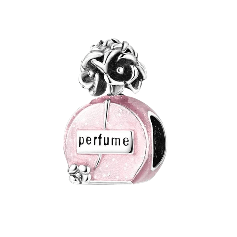 Sterling Silver Pink Perfume Charm - Enchanting Charms