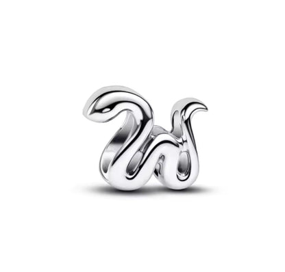 Sterling Silver Snake Mini Charm - Enchanting Charms