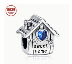 Sterling Silver Sweet Home Charm - Enchanting Charms