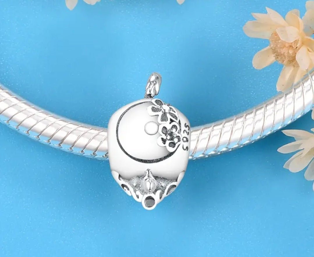 Sterling Silver Teapot Charm - Enchanting Charms