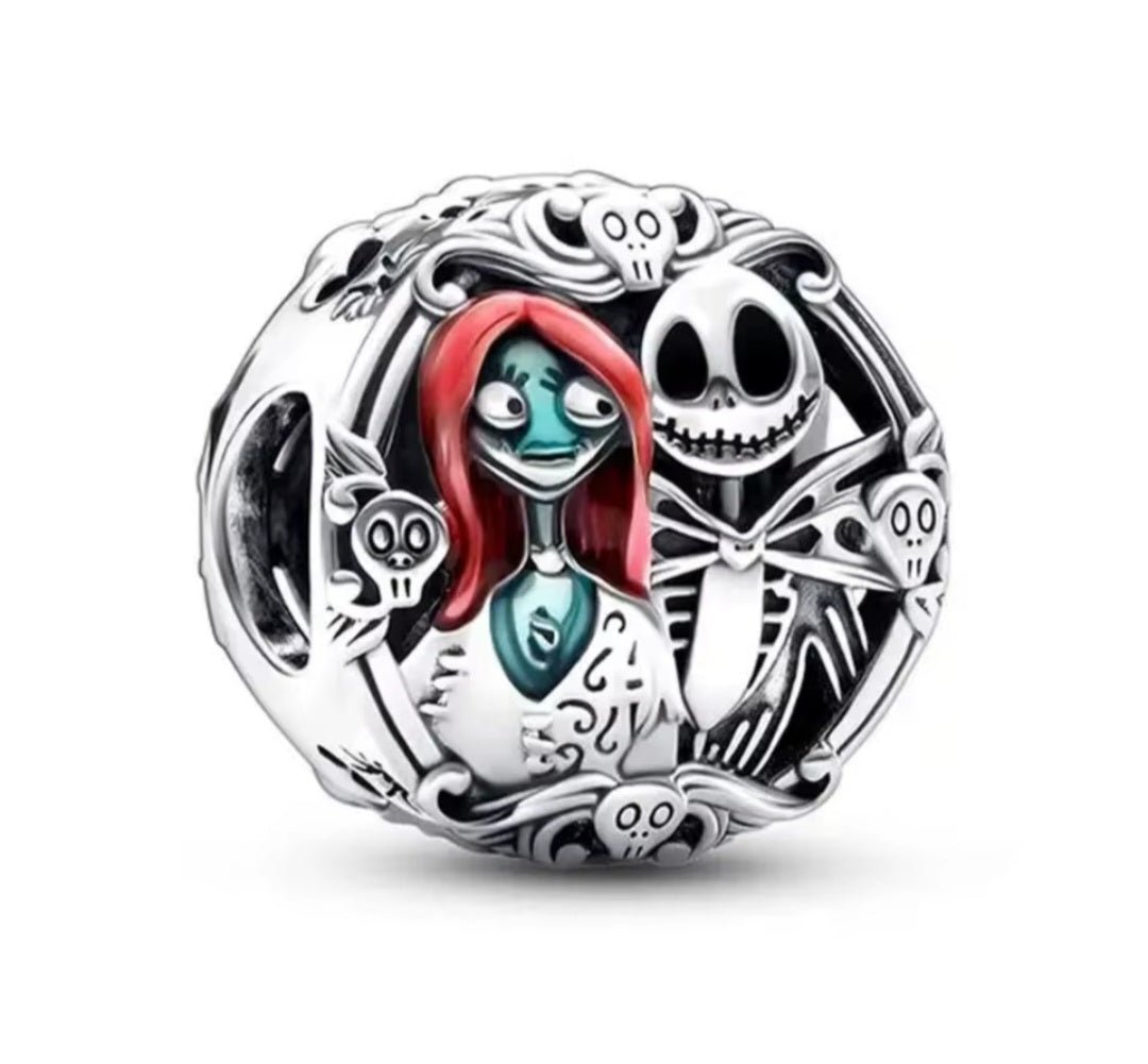Sterling Silver The Nightmare Before Christmas Charm - Enchanting Charms