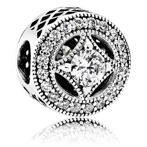 Sterling Silver Vintage Allure Charm