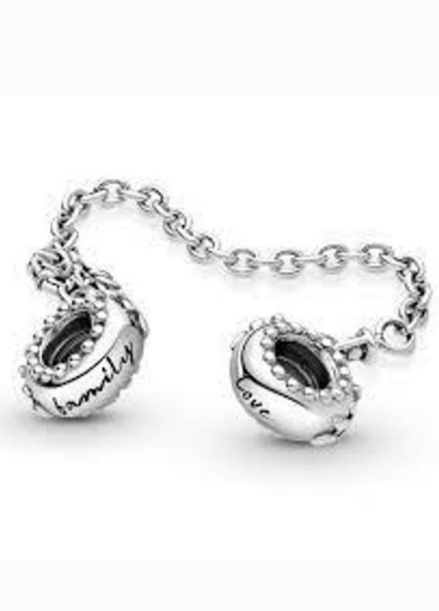 Sterling Silver Family Safety Chain - EnchantingCharms