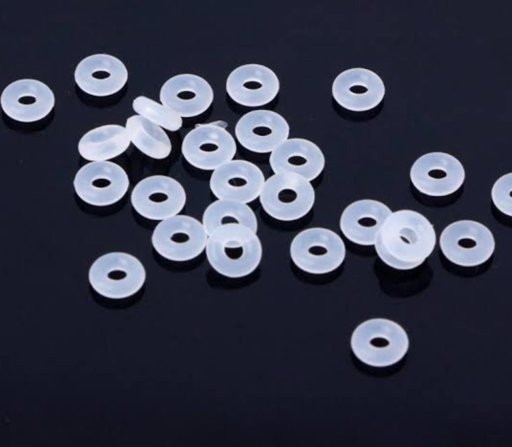 Sterling Silver Silicone Stopper for Charm - EnchantingCharms