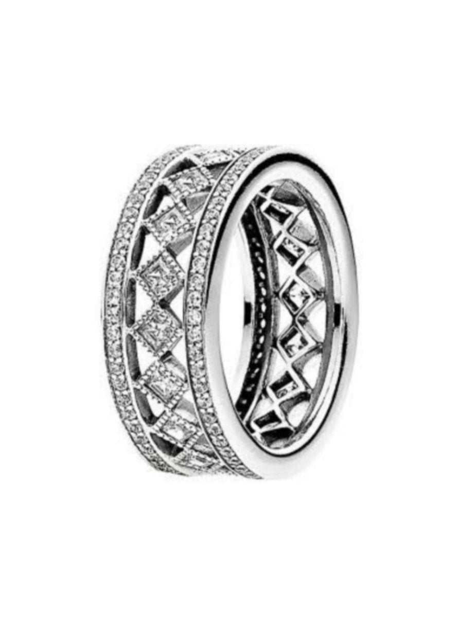 Stetling Silver Vintage Ring - EnchantingCharms